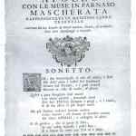 Apollo con le Muse in Parnaso 24. Apollo con le Muse in Parnaso, Foligno, Campitelli, 1754 (Foligno, Bibl. Comunale, stampe 1754/2 APO