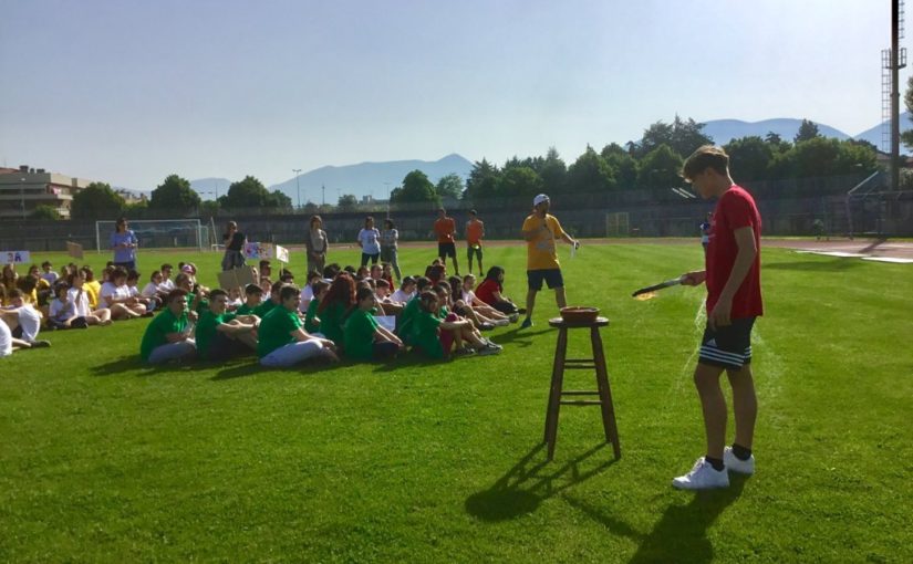 Miniolimpiade<br />Una festa dello sport per concludere insieme l’anno scolastico<br /><small>Stadio Santo Pietro venerdì 7 giugno 2019</small>